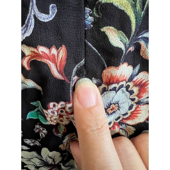 ZARA floral midi dress size M - Picture 8 of 9